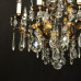 Italian Florentine 11 Light Antique Chandelier