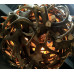 Vintage Fallow Sphere Chandelier
