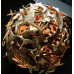 Vintage Fallow Sphere Chandelier