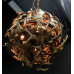Vintage Fallow Sphere Chandelier