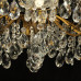 French 18 Light Gilded Antique Chandelier