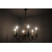 Vintage Six Arm Chandelier, 1970's