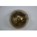 Amber Glass Flush Mount By Koch & Lowy For Peill And Putzler, 1960s