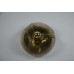 Amber Glass Flush Mount By Koch & Lowy For Peill And Putzler, 1960s