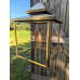 Vintage 1950 S Quality Contemporary Gold Brass Lantern