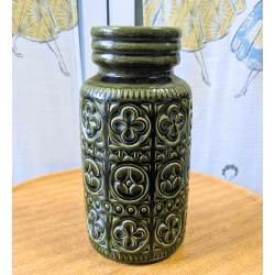 1960s/70s Vintage Deep Green 289-27 West German Vase