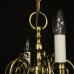 English Brass 12 Light Antique Chandelier
