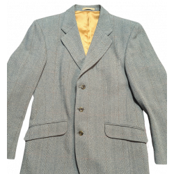 Mens Vintage Bladen Supasax Buckingham Tweed Hacking Jacket Size Medium