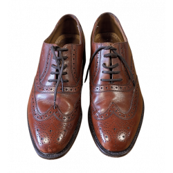 Mens Vintage Goodyear Welted Wingtip Oxford Brogues Size 6.5