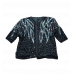 Vintage Jacket | 1980s Vintage Black Batwing Sequin Jacket Free Size