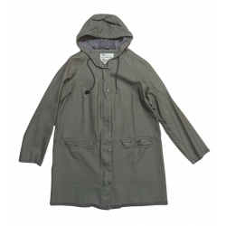 Mens Jacket | Mens Retro Olive Green Levis Jacket Size Medium