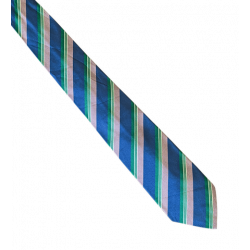 Designer Hugo Boss Tie | Vintage Hugo Boss Striped Silk Tie