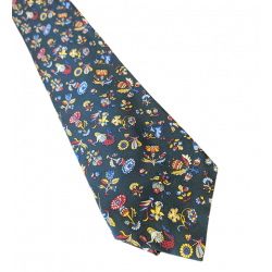 Designer Tie | Original Vintage Liberty Flora & Fauna Silk Tie