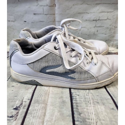 Retro Trainers | Mens White/Grey Lacoste Trainers UK Size 10