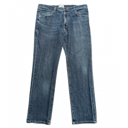 Vintage Jeans | Mens Vintage Wrangler Mid Blue Jeans 34W 28L