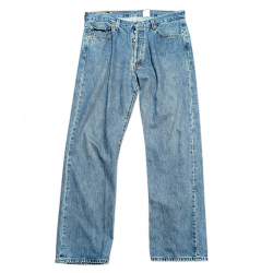 Vintage Jeans | Mens Vintage Mid Blue Levi 501 Jeans 36W 31L