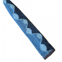 Vintage Tie | Vintage Alpi Striccy Blue Knitted Tie