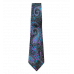 Designer Vintage Tie | Vintage Ermenegildo Zegna Dark Paisley Silk Tie