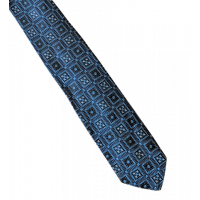 Mens Vintage Tie | Vintage 50s/60s Hardy Amies Slim Geometric Silk Tie
