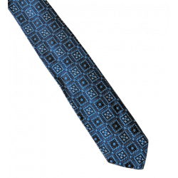 Mens Vintage Tie | Vintage 50s/60s Hardy Amies Slim Geometric Silk Tie