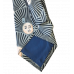 Vintage Tie | Vintage Isrida Art Deco Sun Silk Tie